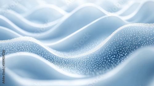 abstract blue wave background