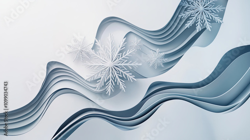 abstract winter background