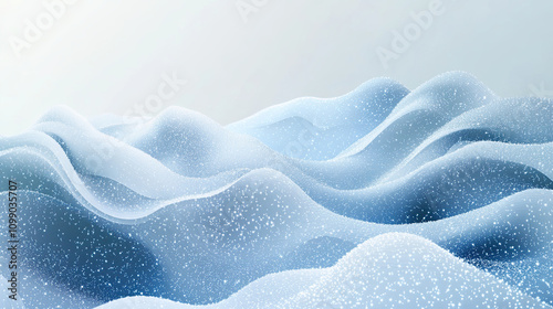 snow covered background