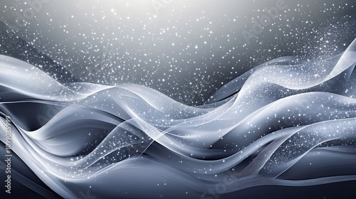 abstract background with waves