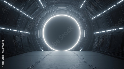 Futuristic Corridor: A  mys...