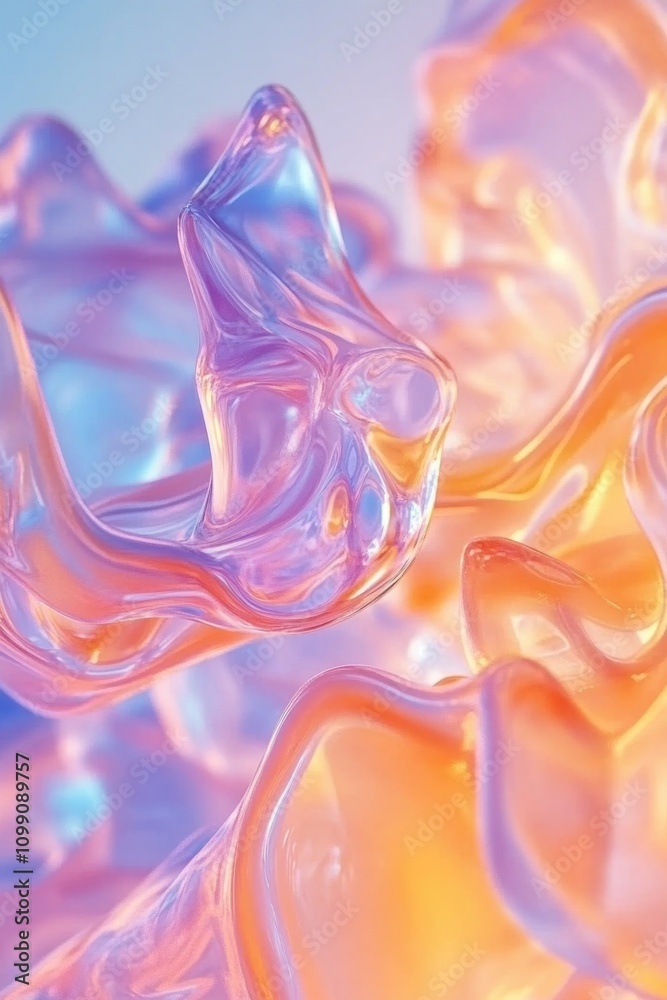 Obraz premium Liquid Substance Close-Up