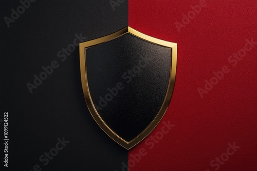 Black and Red Shield Wall photo