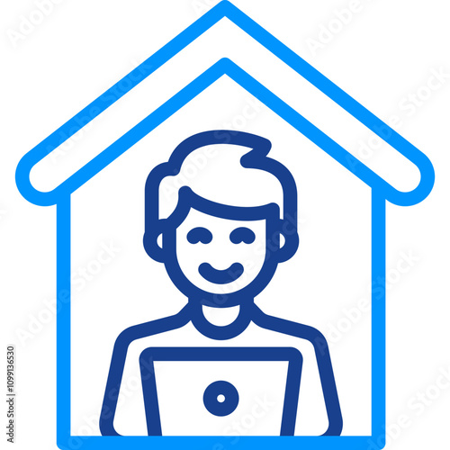 Online Work Icon