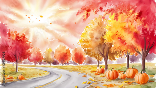 Watercolor background