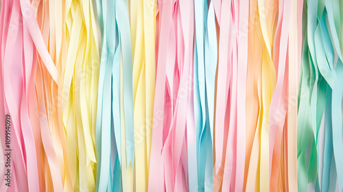 Pastel Rainbow Ribbons: A d...