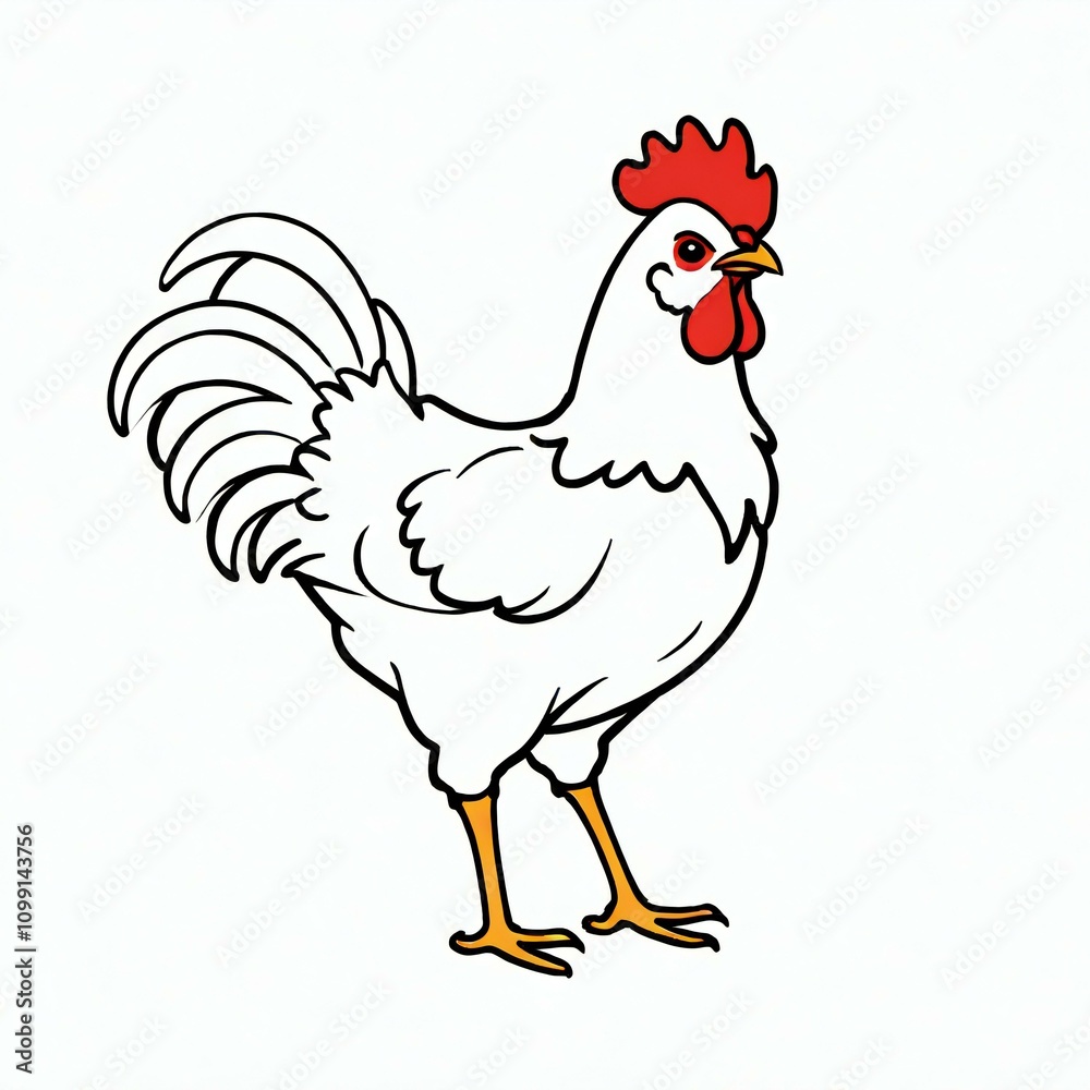 Fototapeta premium にわとり