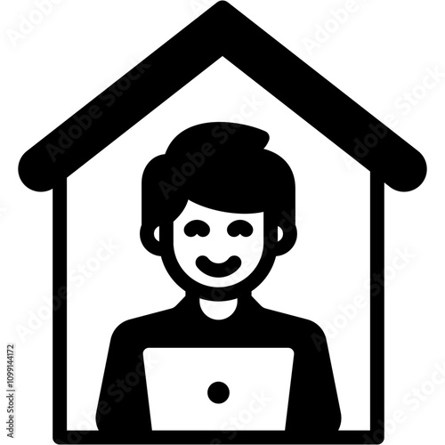 Online Work Icon