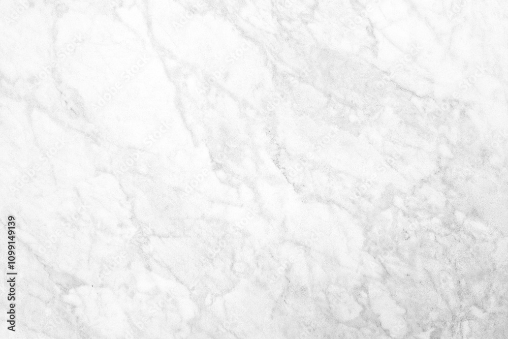 Obraz premium White Grunge Marble Wall Background with Grain.
