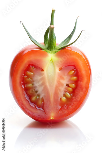 Wallpaper Mural tomato isolated on white Torontodigital.ca