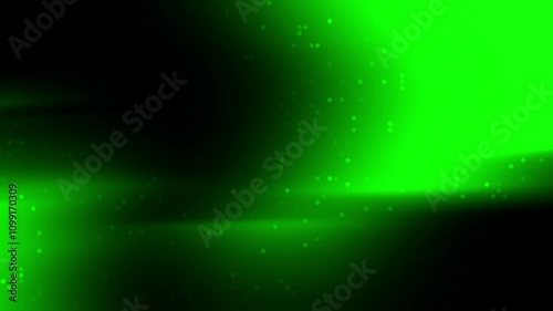 Dark Green Motion Background with Gradient Dots, Great for Corporate Branding, Video Montages, and Ads