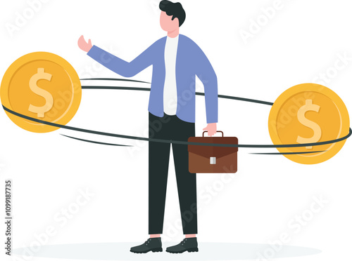 Ego, overconfidence, self-esteem, narcissism, rejecting the opinions of others, Earth revolving around high confident businessmen.

