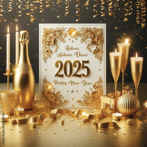 Believe, achieve, thrive in 2025. Happy New Year
