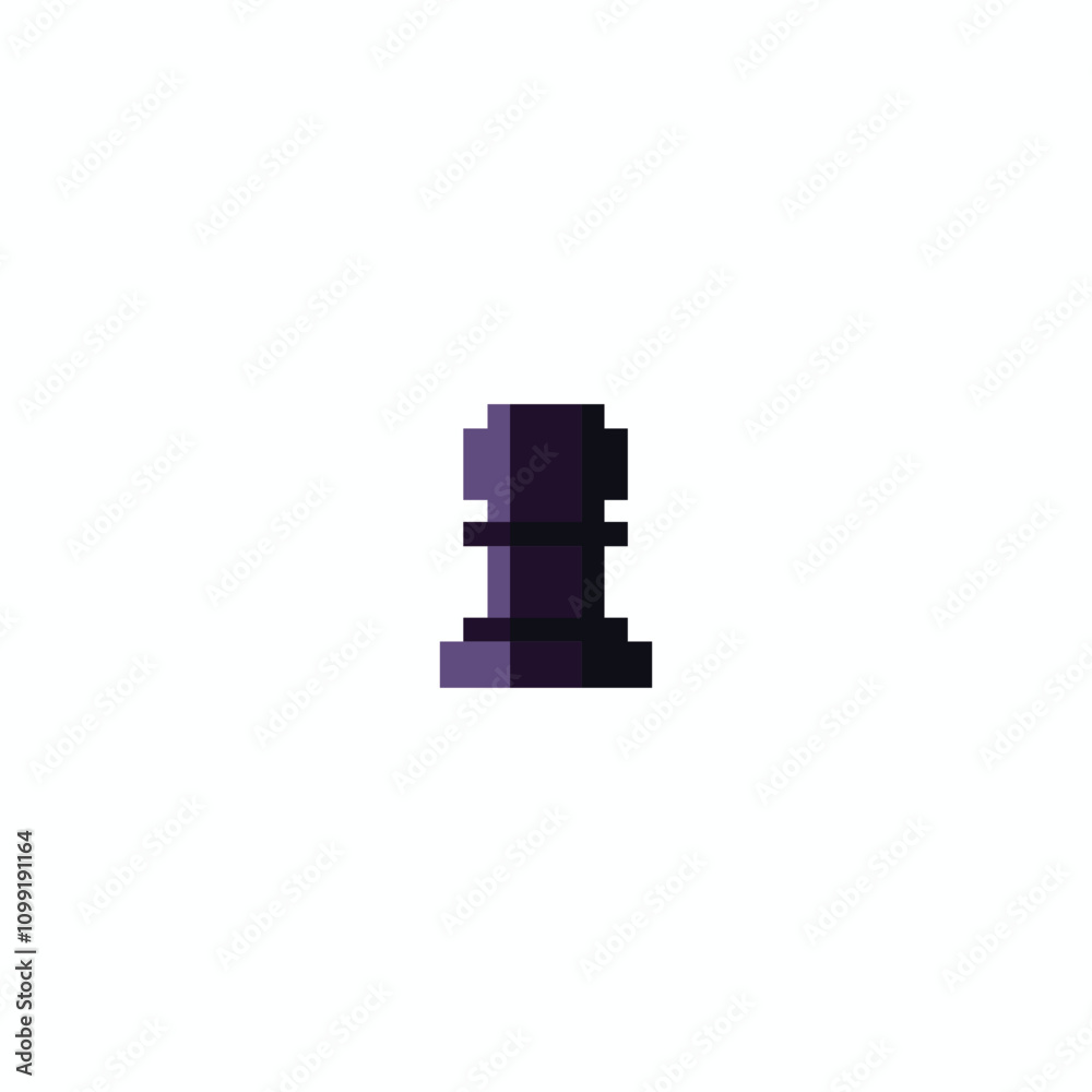 Obraz premium this is Chess in pixel art ,this item good for presentations,stickers, icons, t shirt design,game asset,logo and your project.