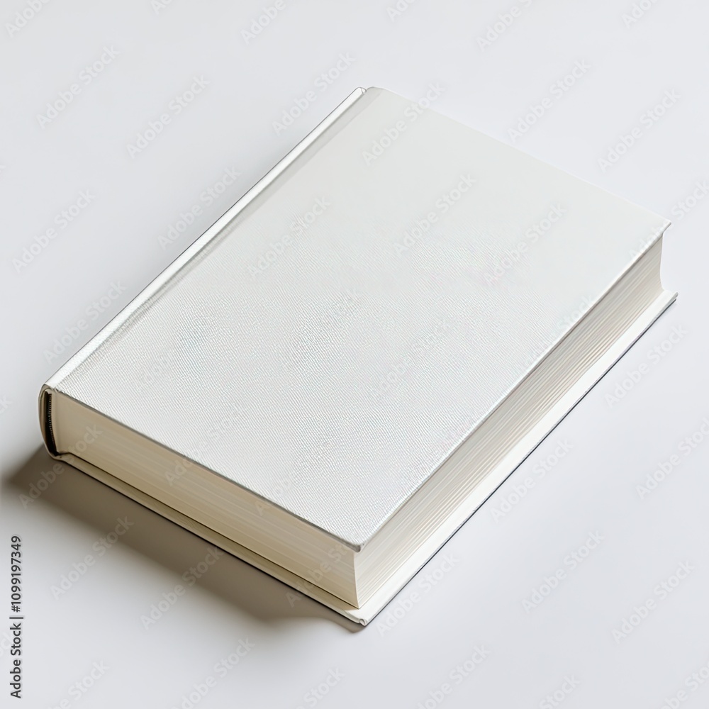 Fototapeta premium Creative book design showcase studio space photography minimalist setting close-up visual art concepts for inspiration