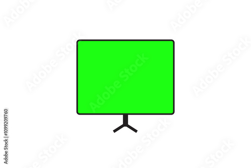 monitor green screen smart Tv