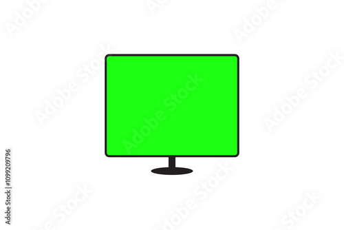 monitor green screen smart Tv