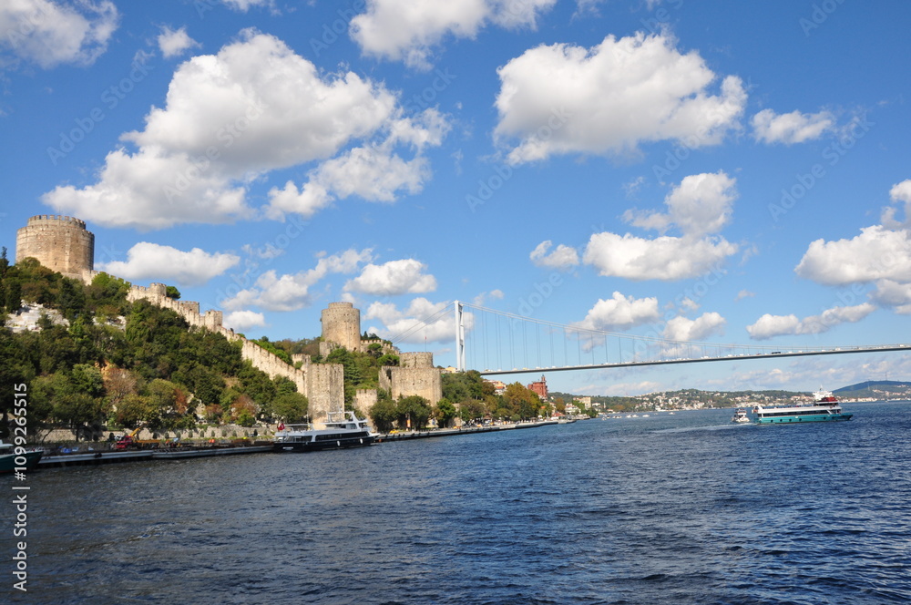 Fototapeta premium Rumeli Fortress in Istanbul, Turkey
