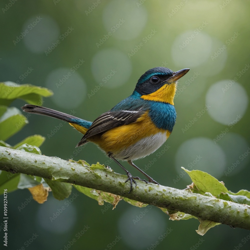 Fototapeta premium bird on a branch