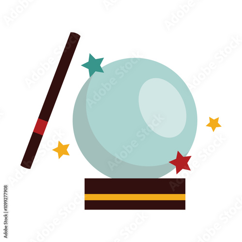 Circus Vector Illustration - Magic