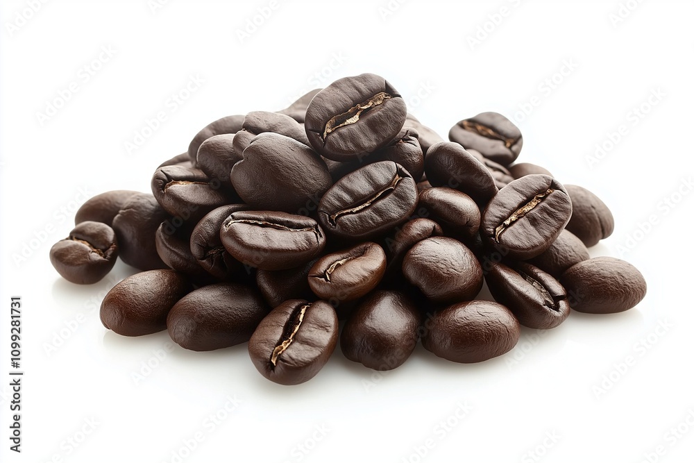 Naklejka premium coffee beans