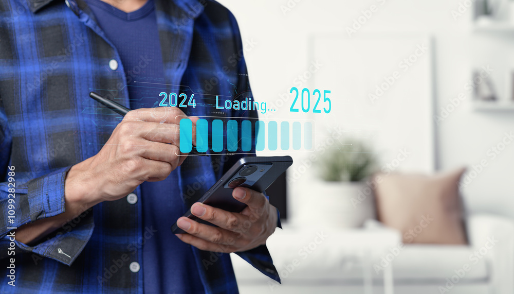 Transitioning Timeline from 2024 to 2025 with Digital Elements Progress