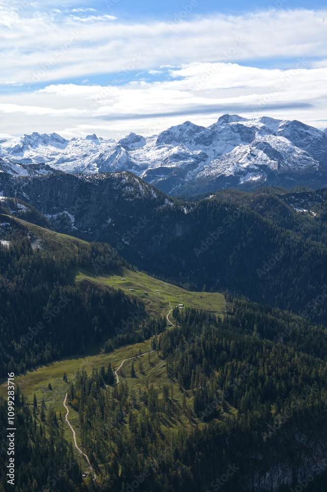 Fototapeta premium Jenner, Jenneraussichtsplattform, Ausblick