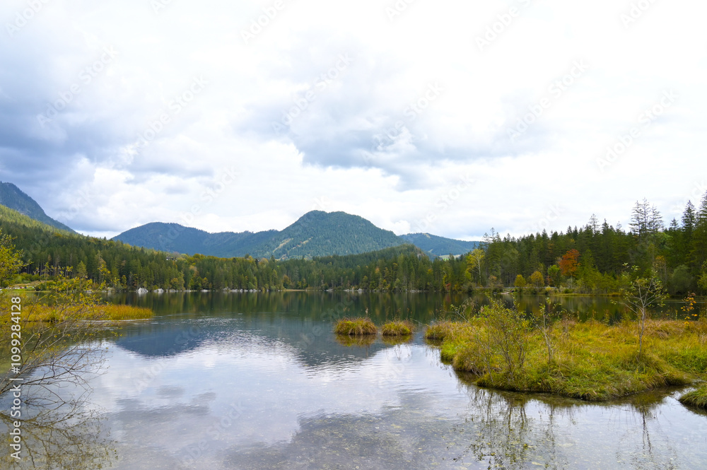 Fototapeta premium Hintersee bei Ramsau