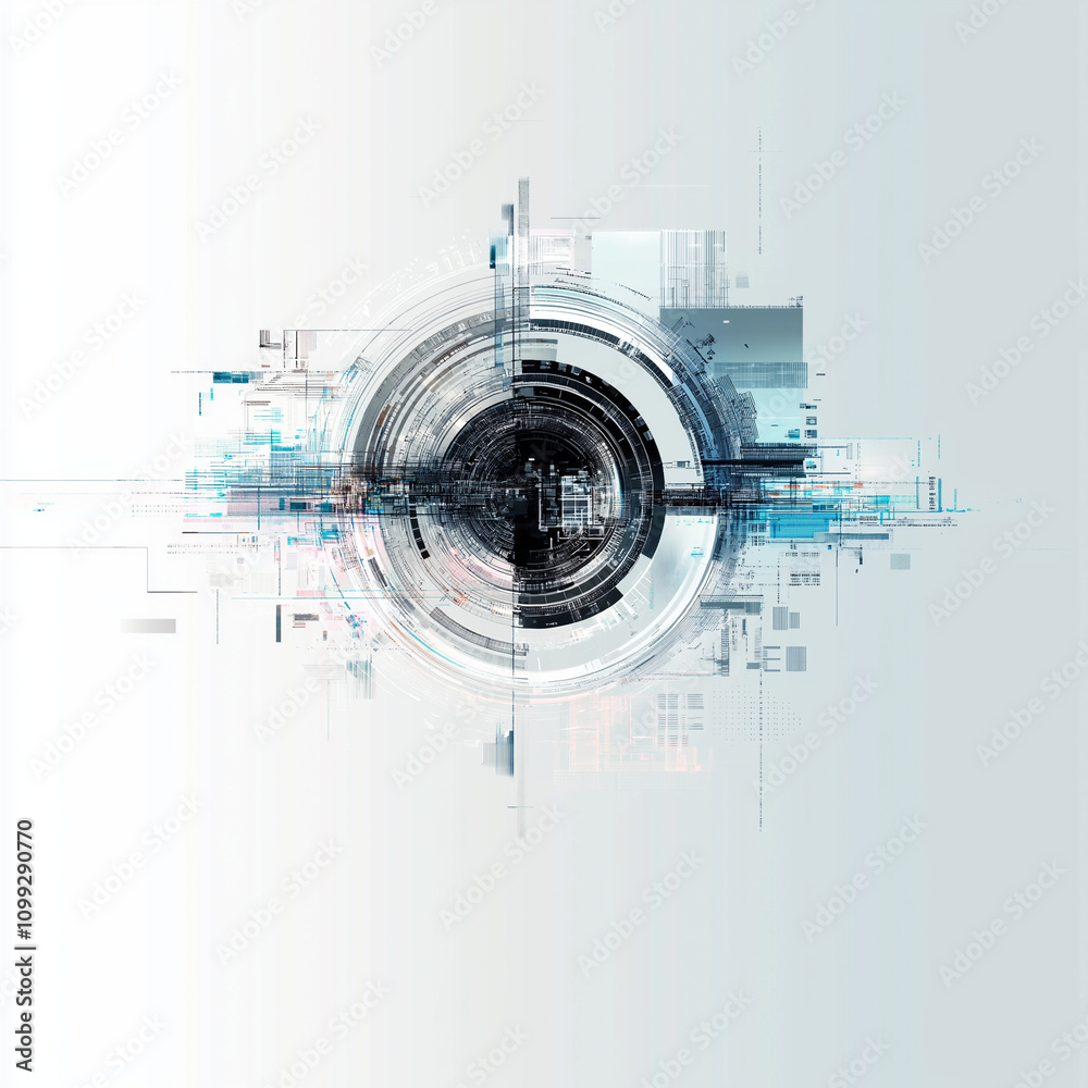 Obraz premium technology background