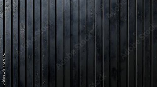 Dark Vertical Stripes 3D Abstract Background