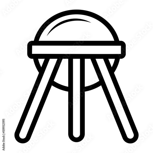 sputnik Line Icon