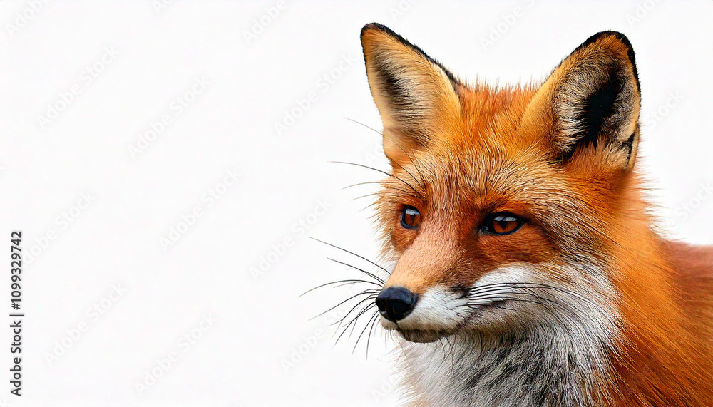 Obraz premium red fox portrait