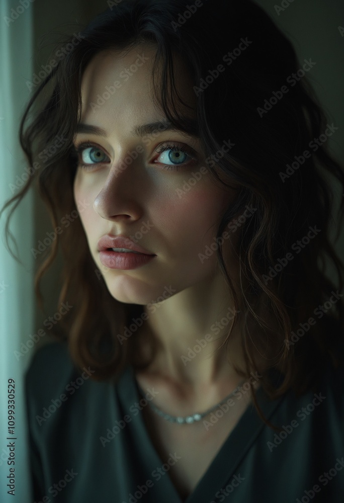 Fototapeta premium Real eyes realize real lies