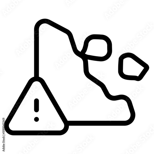 Natural disasters Line Icon