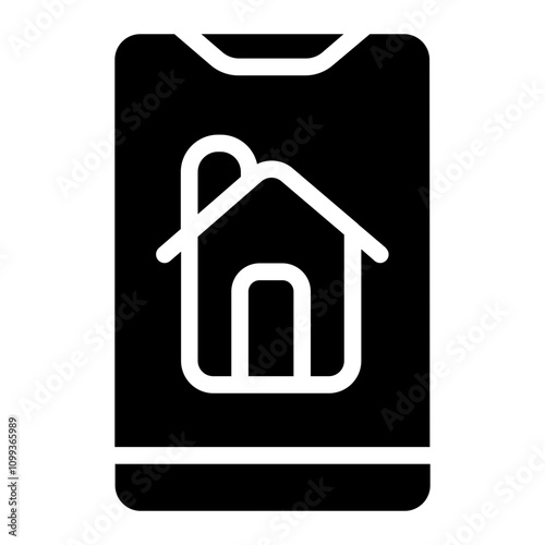 Property online Solid Icon