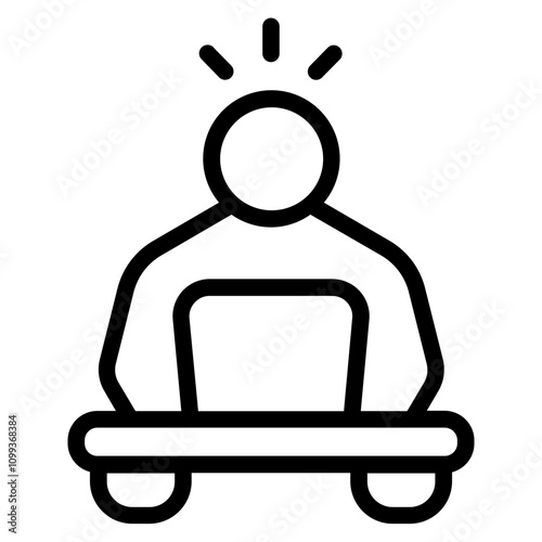 Storyteller Line Icon