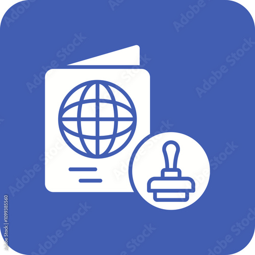 Legal passport Icon