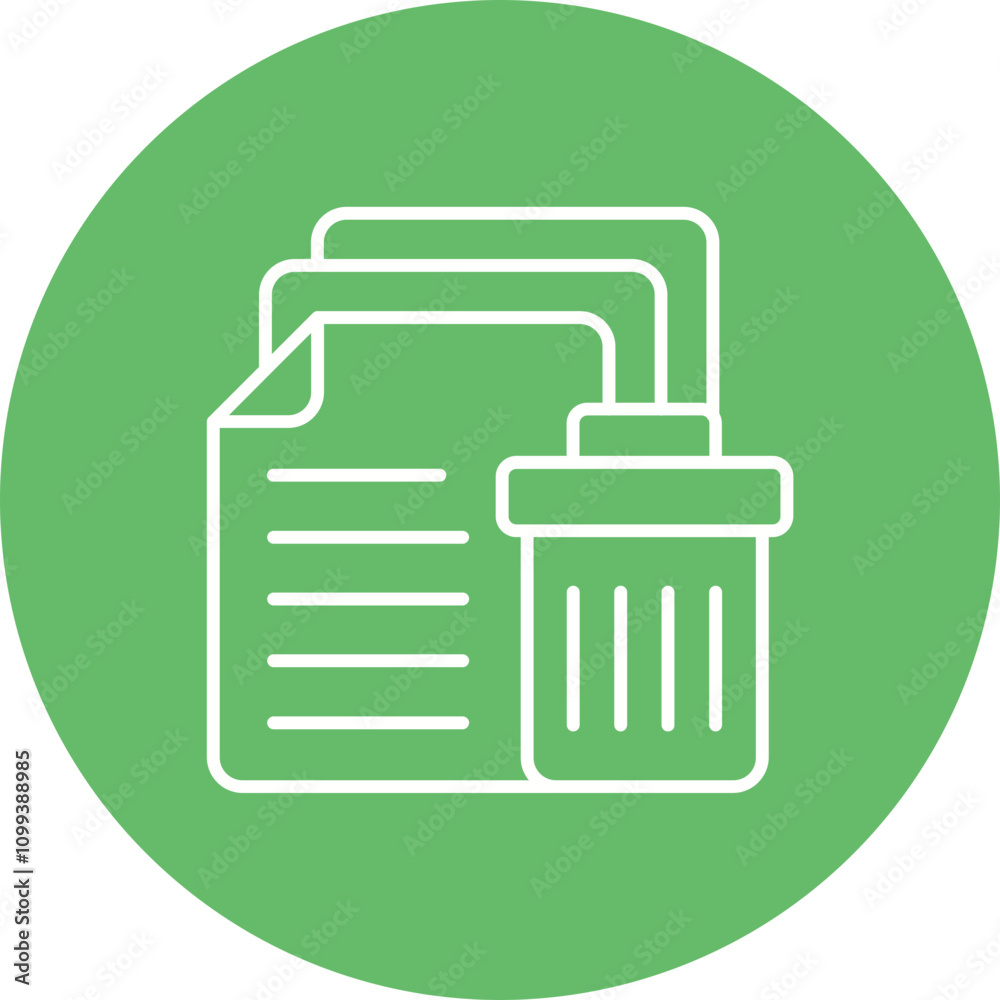 Fototapeta premium Trash Icon