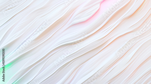 Abstract Wavy Texture - Minimalist, Pastel, Digital Art