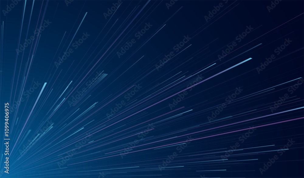 Fototapeta premium Glowing lines background. Abstract modern lines. Graphic concept for your design