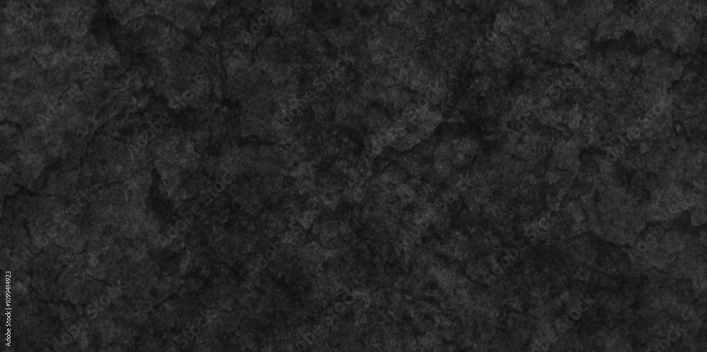 Fototapeta premium Abstract dark grunge dusty dirty black cement wall rough stone texture and background, dark and light rock stone marble texture smooth surface material grey cement texture floor ceramic texture.