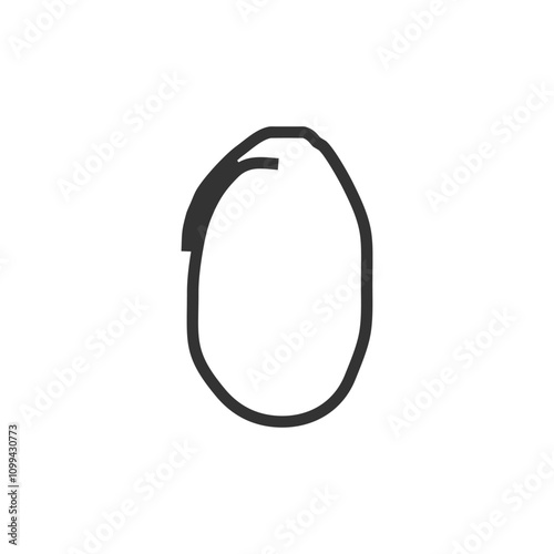 Circle Doodle hand drawn vector