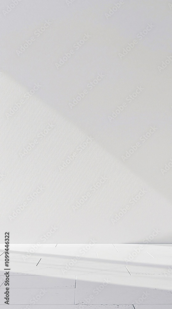 custom made wallpaper toronto digitalMinimalist wall with white concrete surface and subtle texture, structural element,