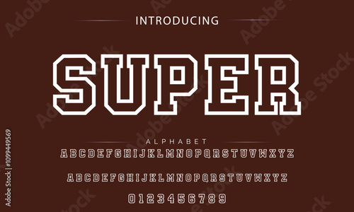 Sport Modern Future bold Alphabet Font Logo. Typography urban italic style fonts technology, sport, movie brand and logos. vector illustration