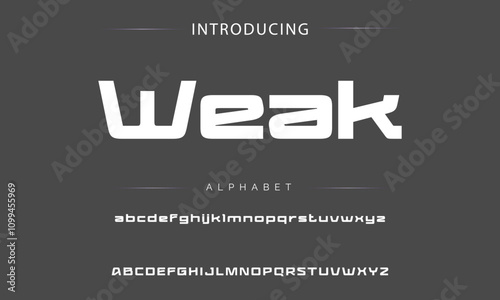 Sport Modern Future bold Alphabet Font Logo. Typography urban italic style fonts technology, sport, movie brand and logos. vector illustration