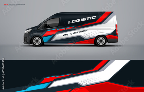 Universal Racing Car wrap livery design.	