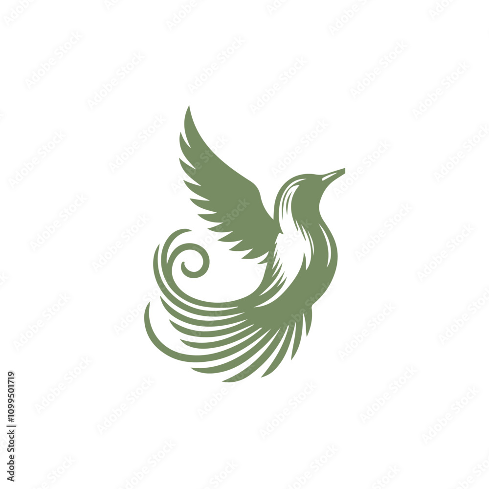 Obraz premium Bird Logo