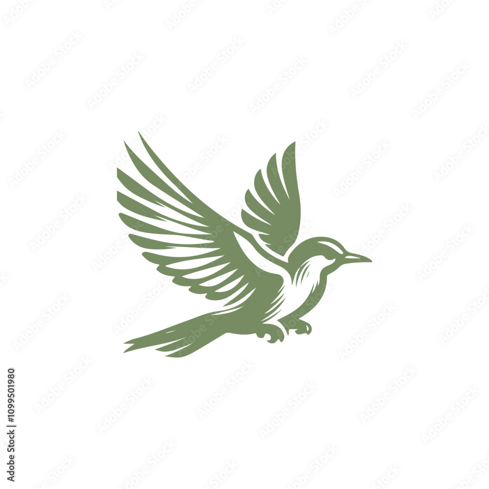 Obraz premium Bird Logo