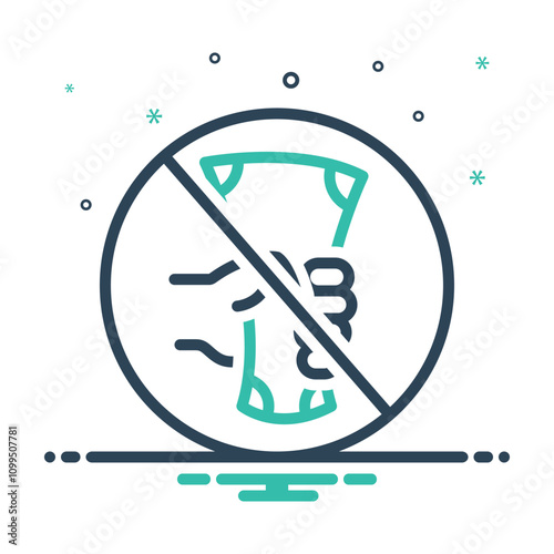 Mix icon for stop