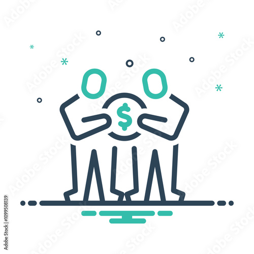 Mix icon for bribe